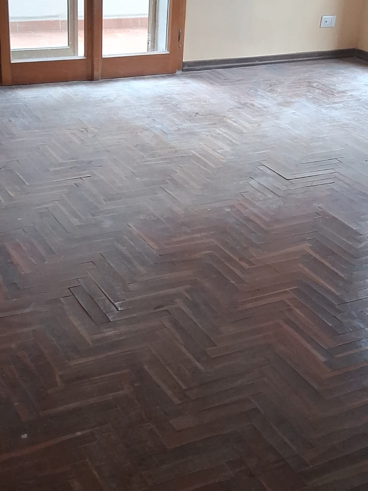 Parquet prima del restauro